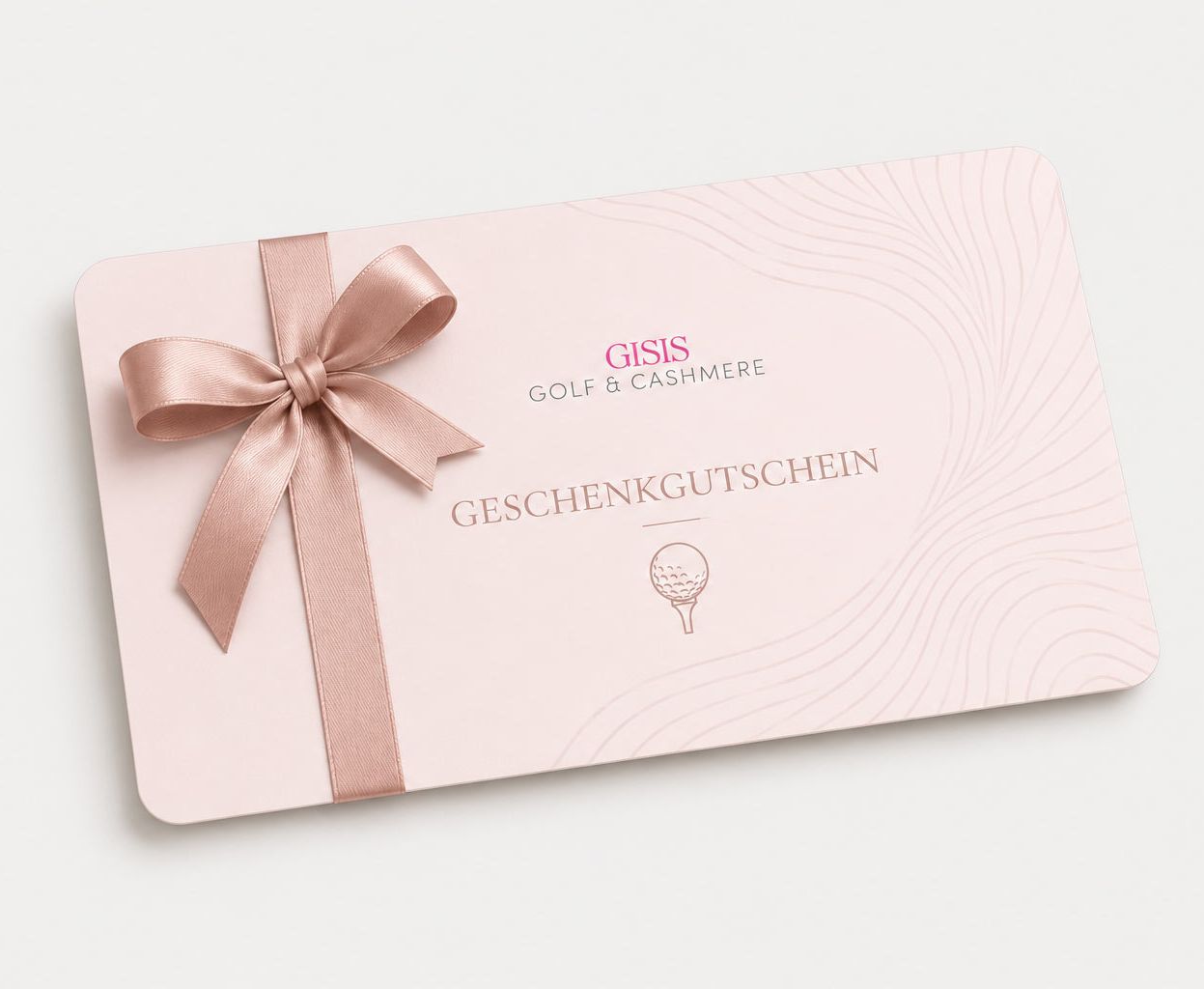 Golfbekleidung-Geschenkgutschein
